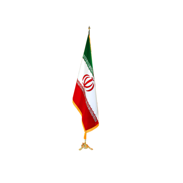 پرچم تشریفات ایران (ساتن)